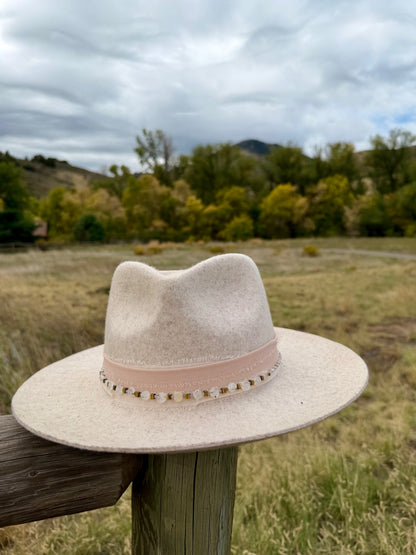 Moonstone + Labradorite Hat Band